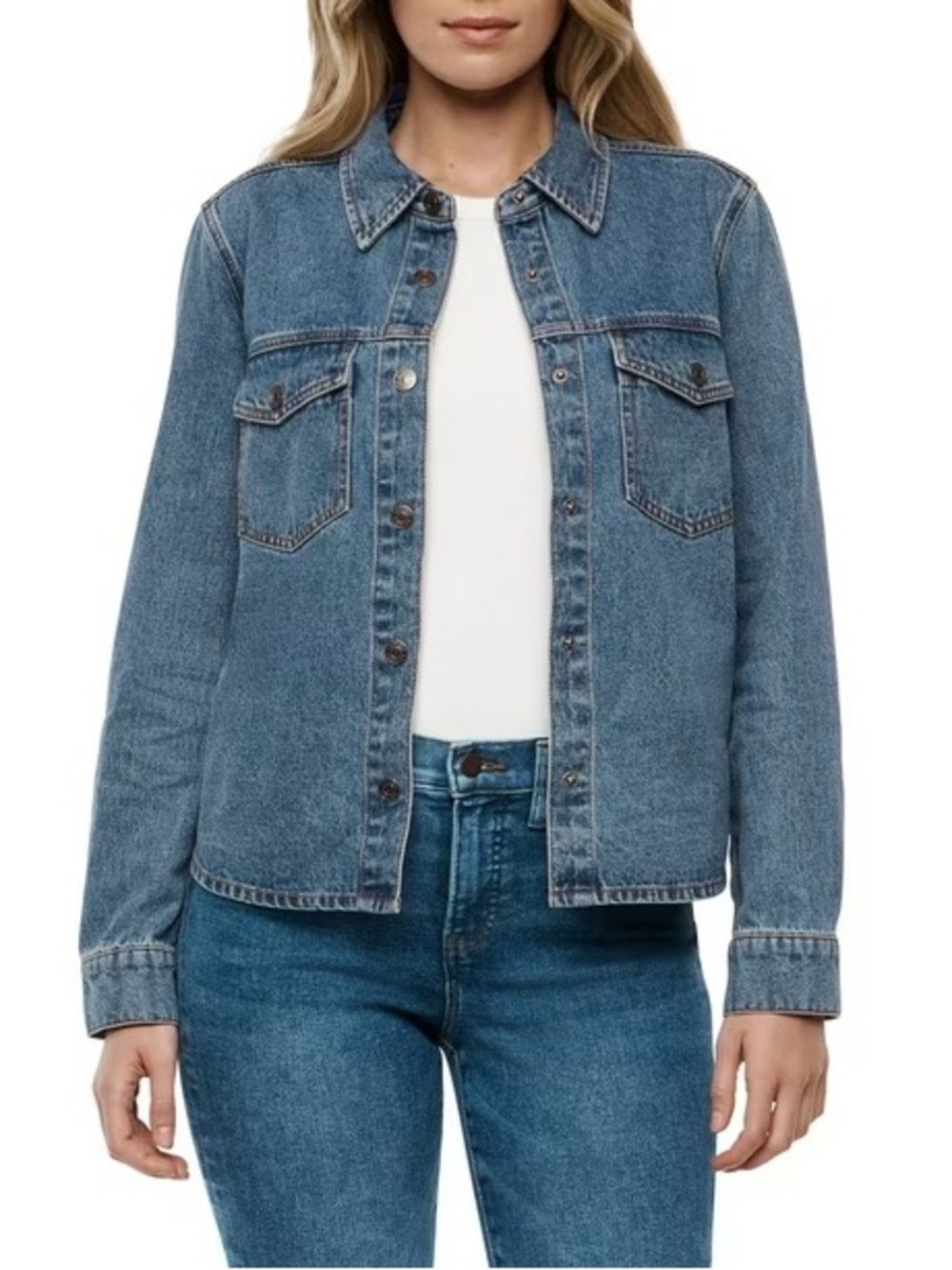 NWT Express Women's Denim Jacket - Picture 5 of 12